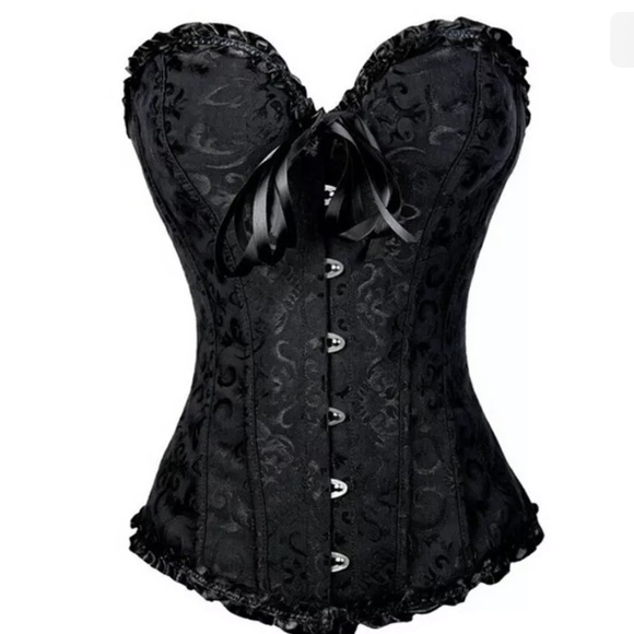 Tops - Black Sweetheart Corset